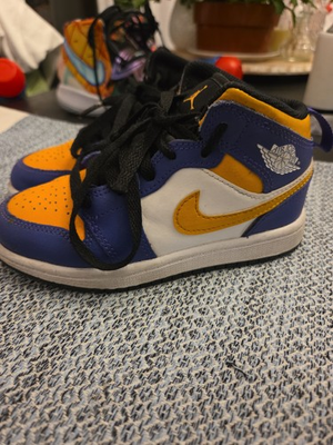 #ad Nike Air Jordan 11C Mid Lakers High Cut Sneakers Pup Leather Dq8424 517 2022 $32.99