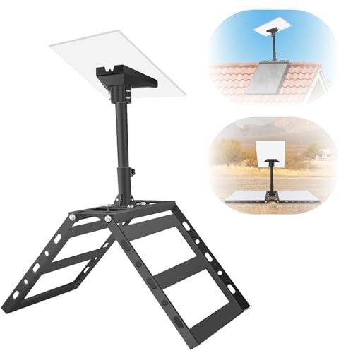 Adjustable Roof Ridge Mount for Starlink Gen 3, Drill-Free Installation