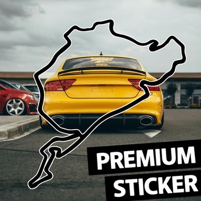 Vinyl-Sticker ''Nordschleife'' Nürburgring Aufkleber Auto Sticker Tuning JDM Fun