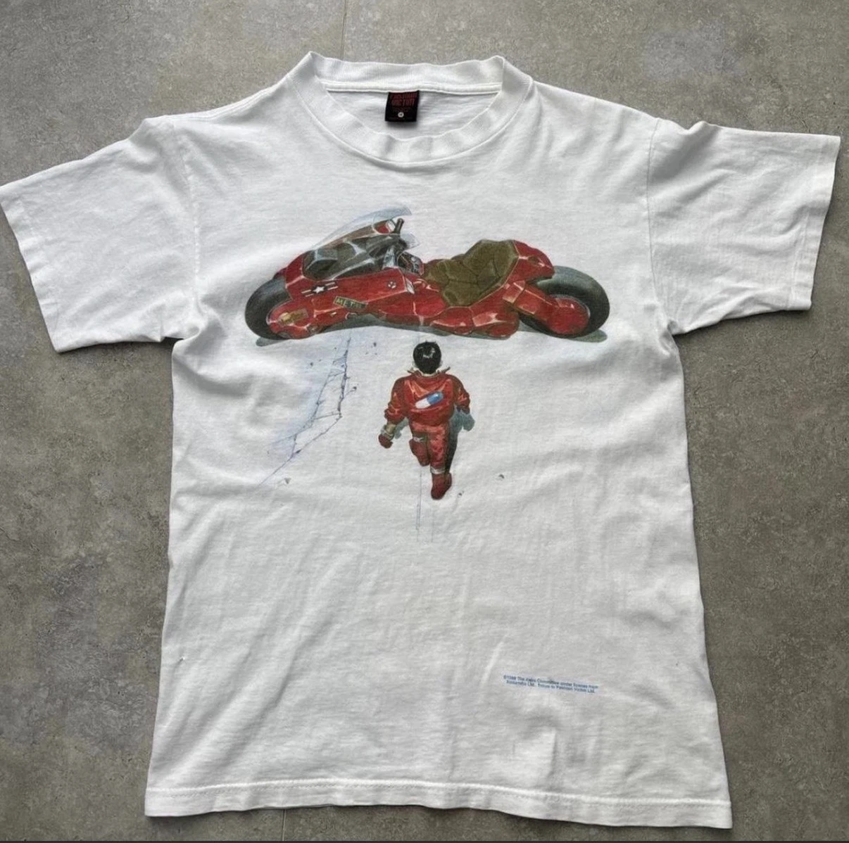 1988/1990’s RARE VINTAGE AKIRA KANEDA BIKE WALK T SHIRT M