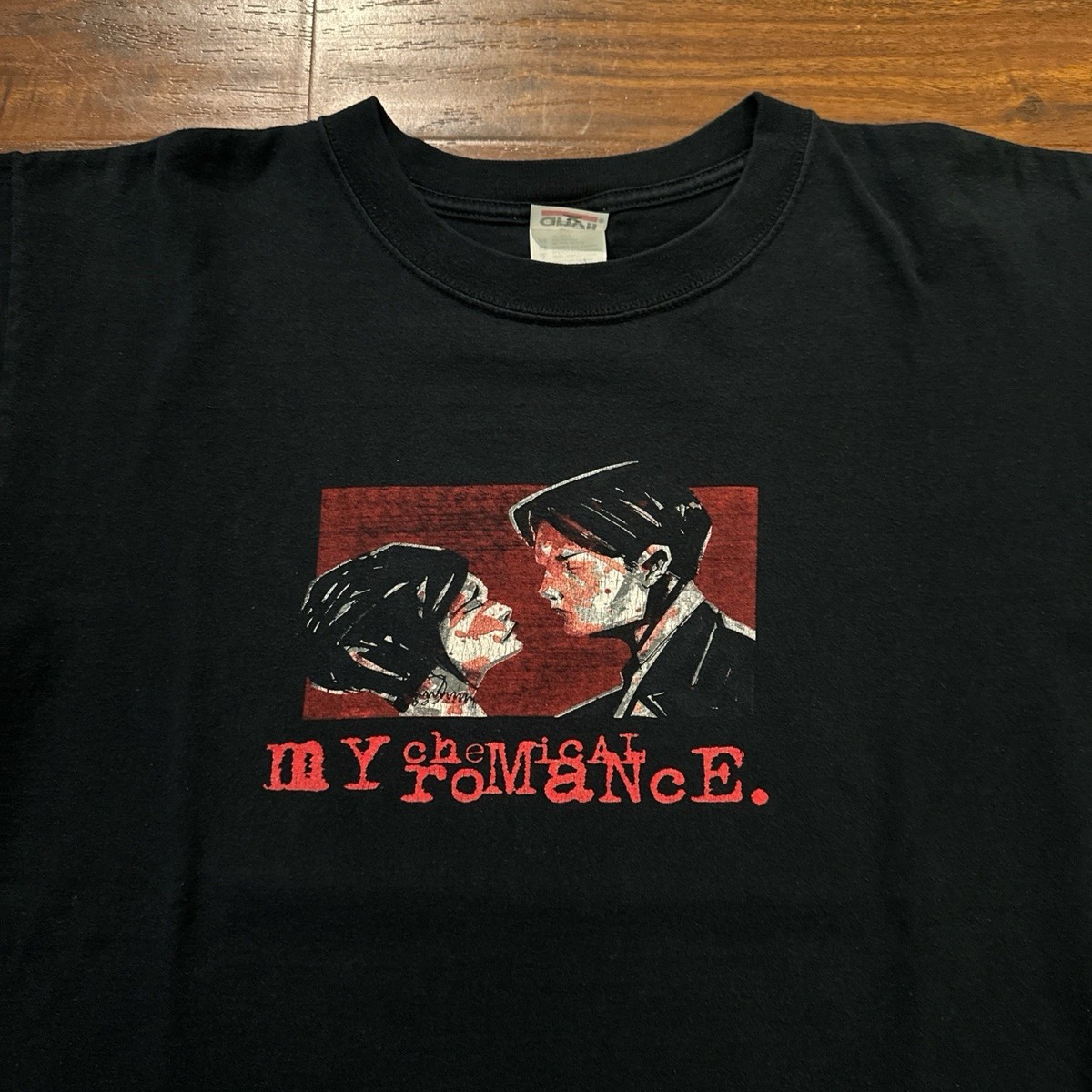 vintage 2000s my chemical romance three cheers album promo shirt