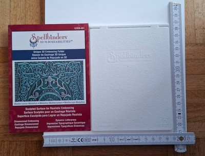 Spellbinders Prägeschablone 3D Embossing Folder E3DS-001
