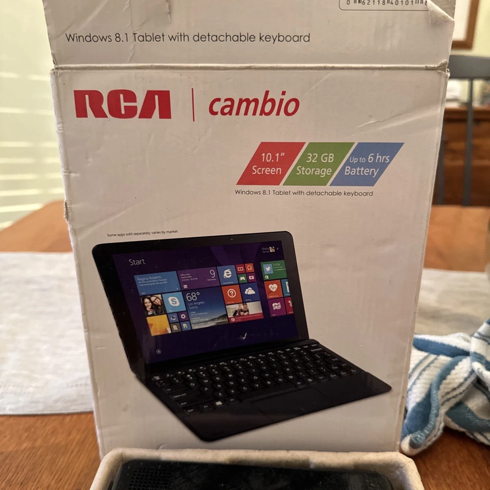 RCA Cambio W101 v2 - Portátil en caja. Funciona bien Foto 2 de 4