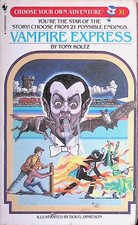 Choose Your Own Adventure 31 - Vampire Express - UK Edition - B-/B-/B-