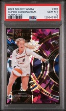 Sophie Cunningham 2024 Panini Select Purple Ice PSA 10 Gem Mint! 44/149 POP 3!