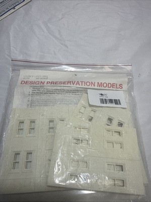 Design Preservation Models HO Scale Laube's Linen Mill Structure Kit #106