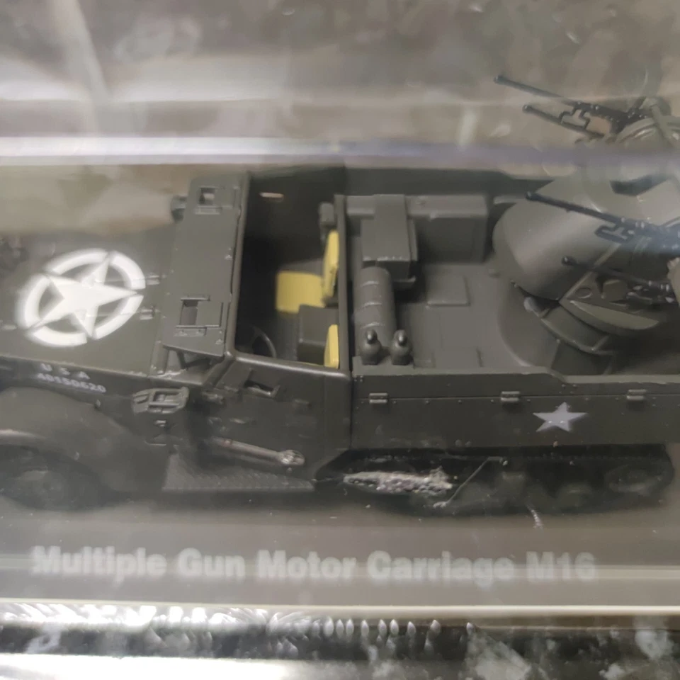 Atlas Editions Multiple Gun Motor Carriage M16 6690003   New & Sealed free pp - Image 3 of 4