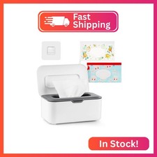 Whiidoom Baby Wipes Dispenser Wipes Holder Wipes Container Case, Keep Wipes Fres