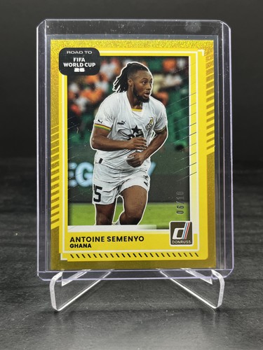 2025-26 Panini Donruss Road To FIFA World Cup Antoine Semenyo Gold 06/10 #131