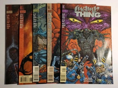 Swamp Thing Lot  #140, 143, 145, 146, 147 (DC Vertigo 1994) Alec Holland 