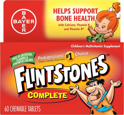 Flintstones Complet Size 60S Flintstones Complete Childrens Multivitamin Supplem