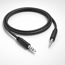 3.5mm TRRS Male to Male Audio & Microphone Cable - 3ft / 6ft / 12ft / 25ft