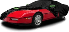 Waterproof Car Covers Replace for 1984–1996 Corvette C4, 6 Layers Black 