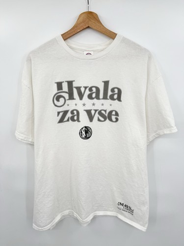 Hvala Za Vse Luka Doncic Return To Dallas T-Shirt Mavericks Vs Lakers Size XL