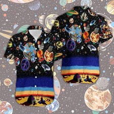 Alien Ufo Hawaii Shirt Camping With Ufo Galax...