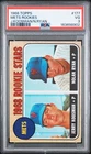 Nolan Ryan 1968 Topps #177 ROOKIE RC with Jerry Koosman 1968 Rookie Stars, PSA 3