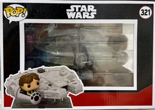 Funko Pop Star Wars Han Solo in the Millennium Falcon 321 Brand New