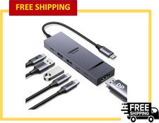 UGREEN Revodok Pro 6 in 1 USB-C Hub to DisplayPort 4K 60Hz 100W PD 10Gbps