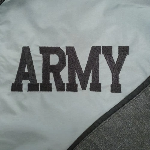 UNICOR IPFU Jacket Army Mens Medium Regular Grey Reflective Windbreaker Nylon image 8