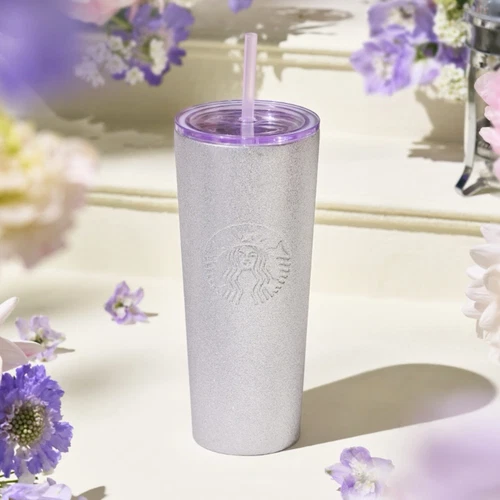 Starbucks 2025 China Garden Music Purple 28oz SS Tumbler - Picture 1 of 5