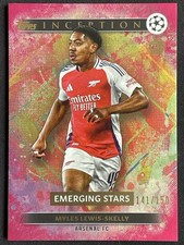 Myles Lewis-Skelly 2024-25 Topps Inception UCC Emerging Stars Magenta RC /150