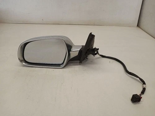Driver Side View Mirror Power Sedan Aluminum Finish Fits 10-16 AUDI S4 5589052