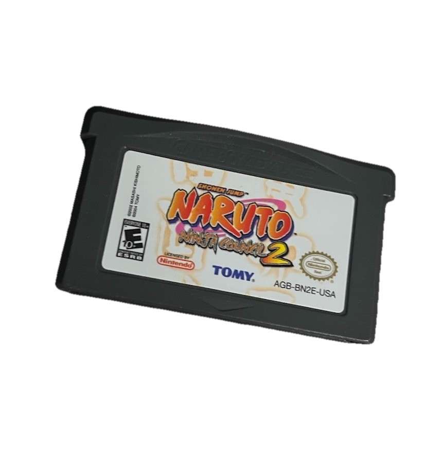 Naruto Ninja Council 2 Nintendo Game Boy Advance GBA Authentic Working