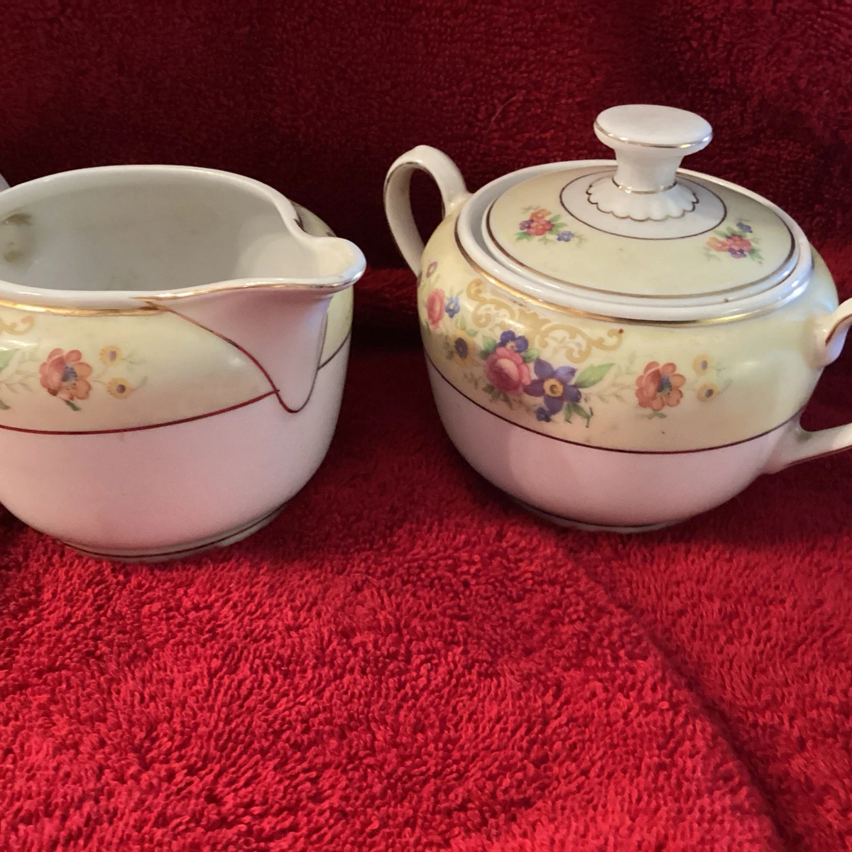 ドイツ製SCHERZER社サラダボール&ティーポット 25+ Zeh Scherzer Bavaria Indiana German Art Pottery for sale