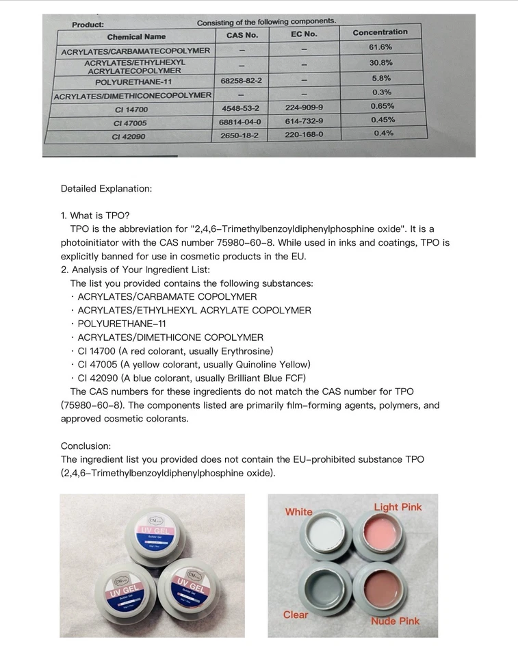 Gel UV / Gel constructor, sin dolor, sin calor. 3 botellas: 1,72 OZ X 3. Foto 3 de 3