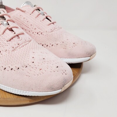 Cole Haan 2.Zerogrand Shoes Womens 9 Pink Knit Lace Up