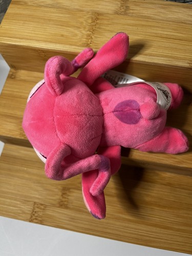 Disney Store Cuddleez Engel Mini Lilo & Stitch rosa schlafend Stofftier Plüsch - Bild 2 von 6