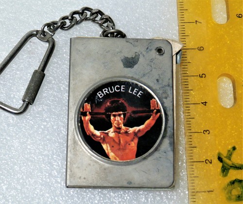 BRUCE LEE keyring keychain Kung Fu Master phone notes