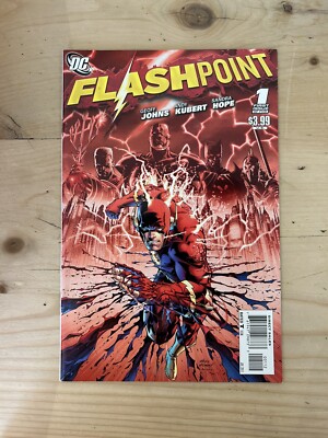 Flashpoint #1 (DC Comics) 2. Druck - 1. Thomas Wayne Batman Hot Book Neuer Film