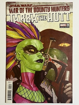 Star Wars WOTBH Jabba The Hutt #1 Chang Variant 1st App Of Deva Lompop (2021) NM
