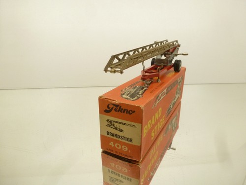 TEKNO DENMARK 409 BRAND STIGE FIRE LADDER -RARE-1:43- GOOD IN BOX - Imagen 2 de 12