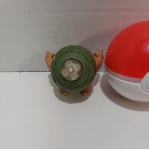 Pokemon Golem Pokeball Keychain Figure Toy Vintage 1999 Burger King - Picture 3 of 5