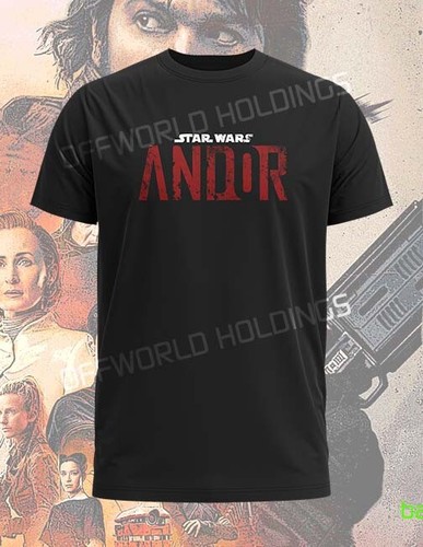 STAR WARS ANDOR t shirt Cassian Lucasfilm ILM Rogue One Jyn Erso K2SO ...