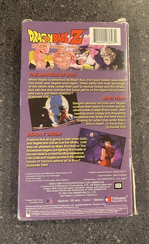 Dragon Ball Z Fusion Saga 6 Of 7 VHS Set Tapes Good Condition Vintage Anime - Picture 12 of 17