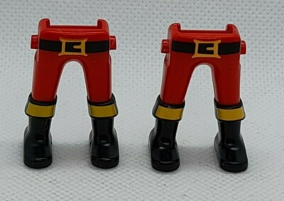 2 Ceintures Blanc Playmobil Pour Garde Royal, Soldat Western Ou WW - Pièces Détachées Occasion