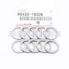 OEM GENUINE TOYOTA LEXUS SCION TRANSMISSION CASE PLUG GASKET SET 90430-18008 x10