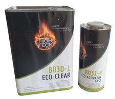High Teck 8030 High Gloss Clearcoat Eco-Clear Gallon & Fast Hardener