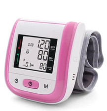 Pink Accurate Blood Pressure Monitoring Made Easy: Wrist Blood Pressure