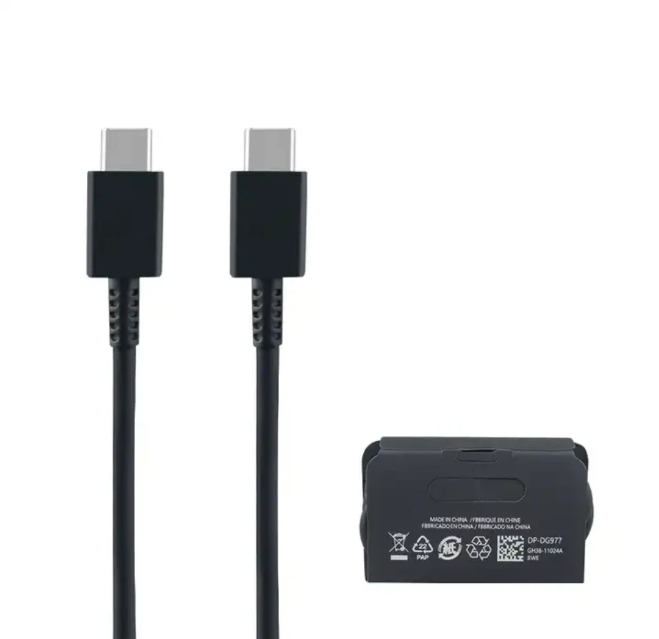 2x USB C Ladekabel Schnellladekabel Original Samsung Ladekabel Typ C zu C Kabel - Bild 2 von 4