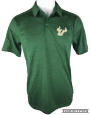 Adidas Game Mode Polo Size 2XL South Florida Bulls EC2781 NEW MSRP 75