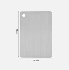 Titanium Cutting Board Double-Sided Titanium Cutting Boards for Kitchen Camping