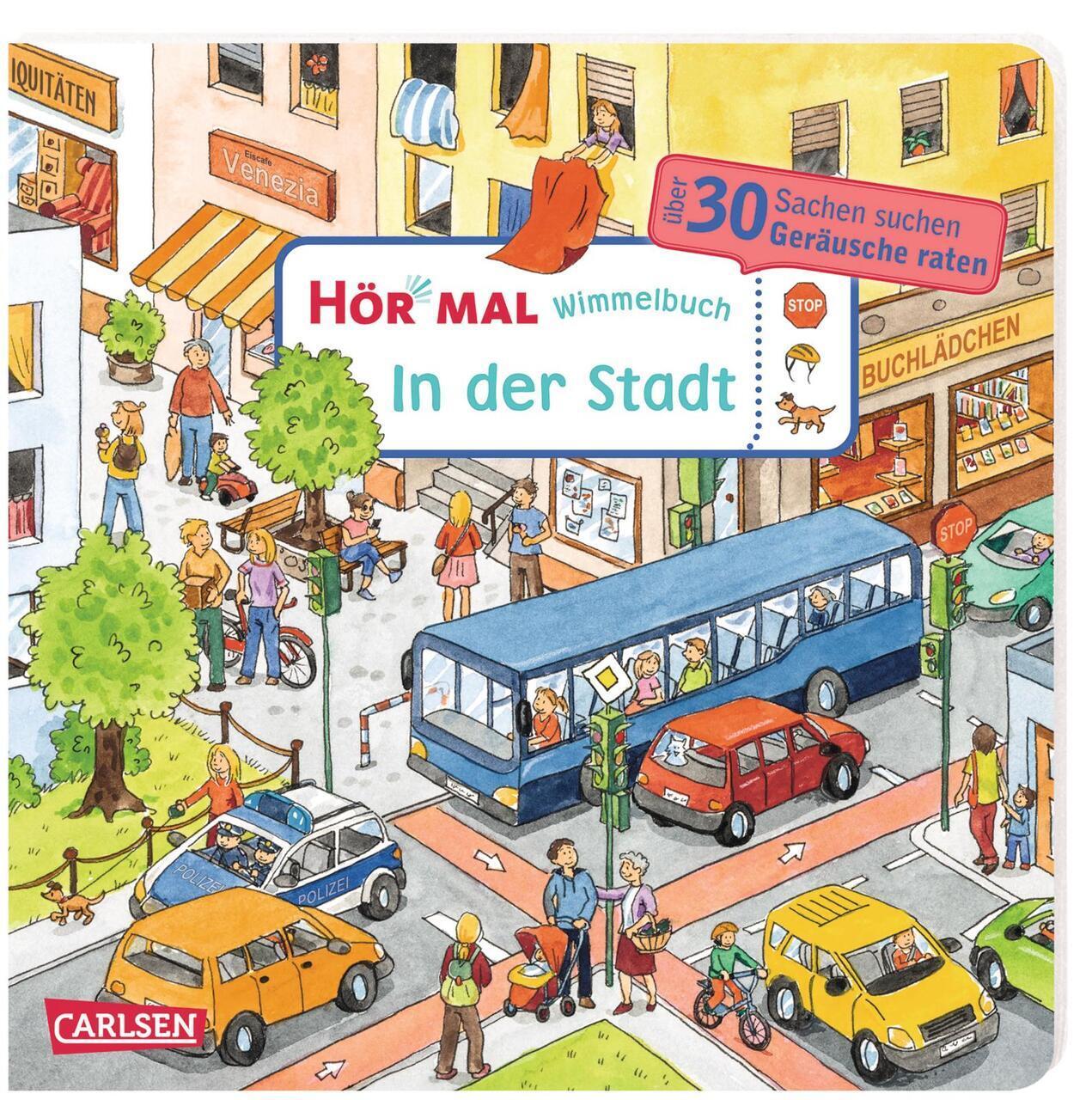 Thumbnail - Hör Mal (soundbuch): Wimmelbuch: In Der Stadt Julia Hofmann