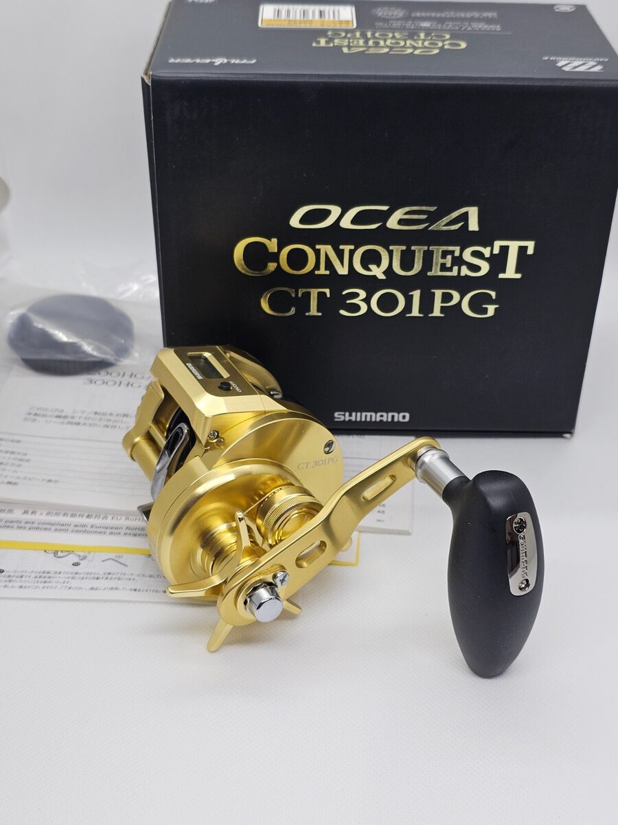 Shimano 18 OCEA CONQUEST CT 301PG Left Gear:4.8 Casting Reel Shimano 18 OCEA CONQUEST CT 301PG Left Gear:4.8 Casting Reel