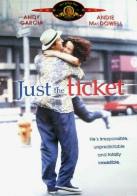 Just the Ticket (LikeNew DVD 1999) Region Andy Garcia Andie