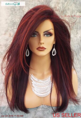 ZARA Lace Front Monotop Renau Wig  Chocolate Cherry Message me for other colors - Picture 1 of 13