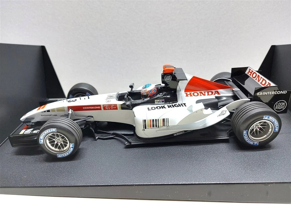B.A.R. BAR Honda 007 - Formula 1 2005 #3 J. Button - 1/18 Minichamps - Immagine 3 di 4